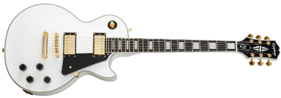 Epiphone Les Paul Custom Alpine White (Incl. Premium Gig Bag)