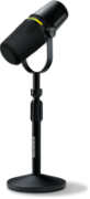 Shure XLR/USB Speech Microphone, Podcast Kit Black + Stand