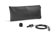 Shure WL184m Lavalier Microphone, Supercard, Black