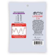 Martin MA535T Authentic Acoustic Lifespan 2.0 Strings 92/8 Phosphor Bronze - Custom Light