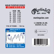 Martin MA540PK Authentic Acoustic SP Phosphor Bronze - Light, 3 Sets