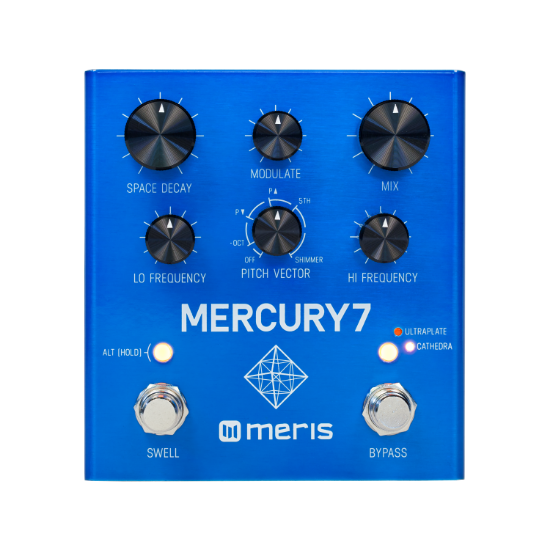 Meris - Meris Mercury7 - Algorithmic DSP Reverb Pedal, inspired by the Bladerunner soundtrack