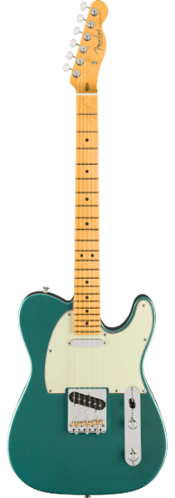 Fender American Professional Classic Telecaster, Maple Fingerboard, Faded Sherwood Green Metallic