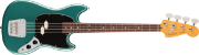 Fender American Professional Classic Mustang Bass, Rosewood Fingerboard, Faded Sherwood Green Metallic