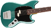 Fender American Professional Classic Mustang Bass, Rosewood Fingerboard, Faded Sherwood Green Metallic