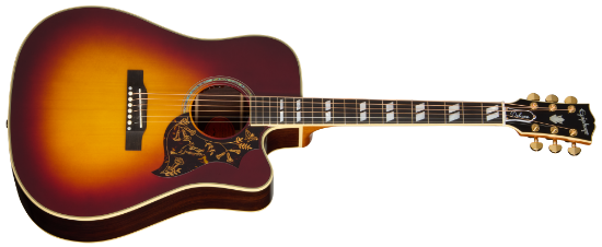 Epiphone Hummingbird Deluxe EC Autumn Burst