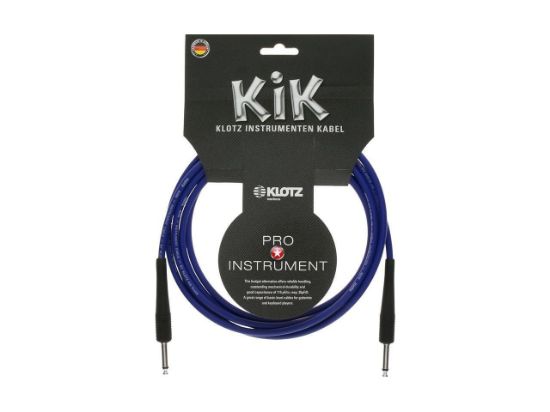 Klotz gitarkabel 3 m blå