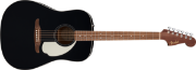 Fender California std Redondo, Spruce Top, Ivory Pickguard, Black