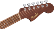 Fender California std Redondo, Spruce Top, Ivory Pickguard, Black