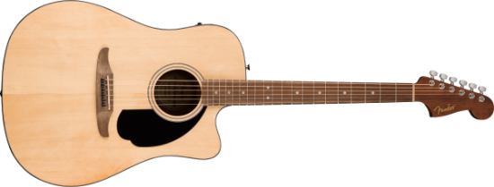 Fender California std Redondo CE, Spruce Top, Black Pickguard, Natural