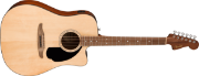 Fender California std Redondo CE, Spruce Top, Black Pickguard, Natural