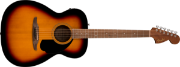 Fender California std Monterey E, Spruce Top, Black Pickguard, 3-Color Sunburst