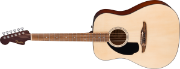 Fender California std Redondo Left-Handed, Spruce Top, Black Pickguard, Natural