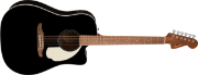 Fender California std Redondo CE, Spruce Top, Ivory Pickguard, Black