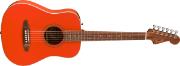 Fender California std Redondo Mini with Bag, Spruce Top, Fiesta Red