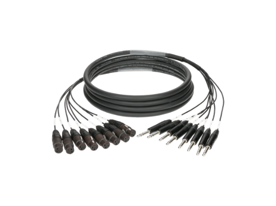 Klotz S08FP01 multikabel | 8X XLR F - stereo jack, 1m