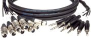 Klotz S08FP01 multikabel | 8X XLR F - stereo jack, 1m
