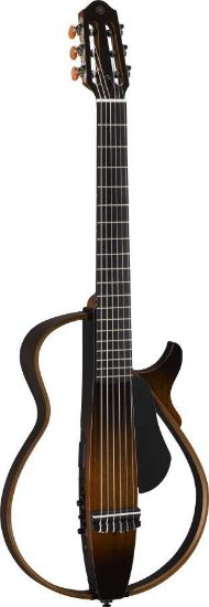 Yamaha SLG200N Nylon String Silent Guitar Tobacco Brown Sunburst