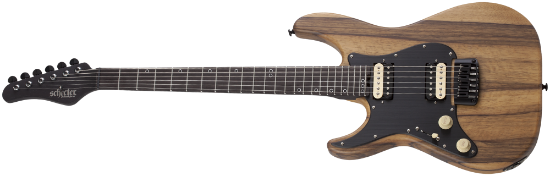 Schecter SVSS EXOTIC BLACK LIMBA L/H BL