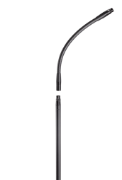 K&M 27500 XLR Microphone stand with gooseneck, black