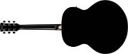 Ibanez AJ70M1E-BK western-gitar med mikrofon i jumbo-format