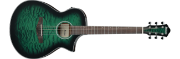 Ibanez AEWC16QA-TEH western-gitar med mikrofon