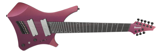 Ibanez A528-CMG elgitar med gigbag, multi-scale 8-strengers
