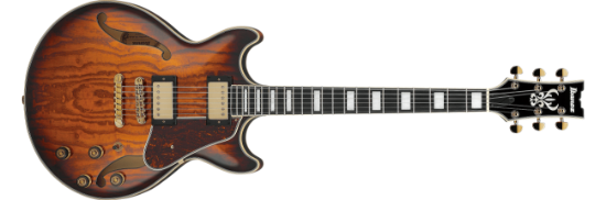 Ibanez AM93QA-VVH elgitar Artcore Expressionist