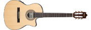 Ibanez GA35TCE-NT klassisk gitar med mikrofon og tynn kropp