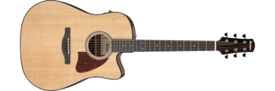 Ibanez AAD51CE-NT western-gitar med mikrofon, Advanced Acoustic