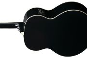 Ibanez AJ7012M1E-BK western-gitar med mikrofon, jumbo 12-strengers