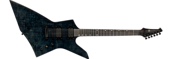 Spira Guitars X-500 Trans Black