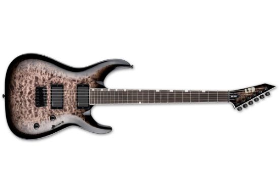 LTD MH-400HT/QM SEE THRU BLACK SUNBURST