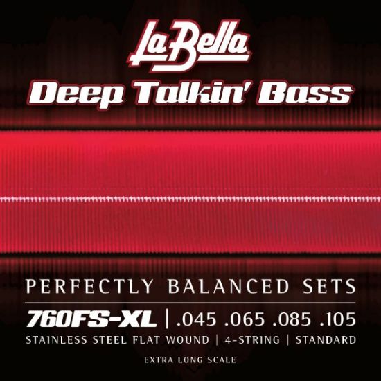 La Bella 760FS-XL Deep Talkin' Bass, Flats - Standard, Extra Long Scale