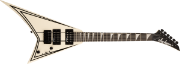 Jackson JS Series RR Minion JS1XM, Snow White with Black Pin Stripes