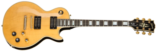 Gibson Custom Mick Ronson 1968 Les Paul Custom Ebony/Antique Natural