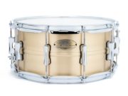 Pearl PSC1465B Primal Snare 14"x6.5" Brass Shell Snare Drum, Brushed Natural Brass