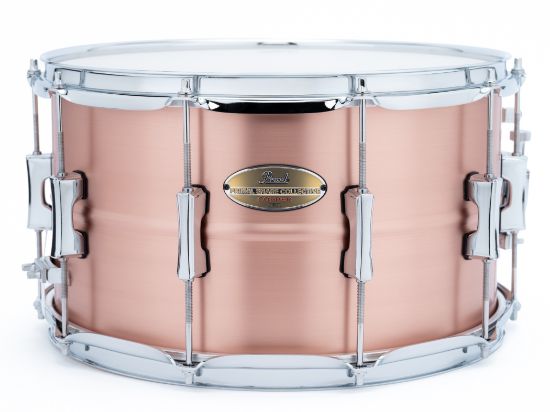 Pearl PSC1480C Primal Snare 14"x8" Copper Shell Snare Drum Brushed Copper Finish