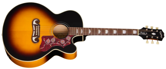 Epiphone J-200 Studio EC Vintage Sunburst