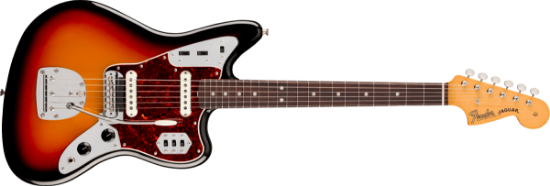 Fender Vintera III Mid '60s Jaguar, Rosewood Fingerboard, 3-Color Sunburst