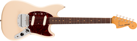 Fender Vintera III Mid '60s Mustang, Rosewood Fingerboard, Olympic White