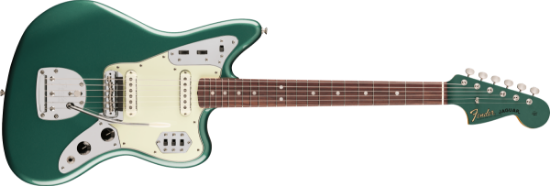 Fender Vintera III Mid '60s Jaguar, Rosewood Fingerboard, Sherwood Green Metallic