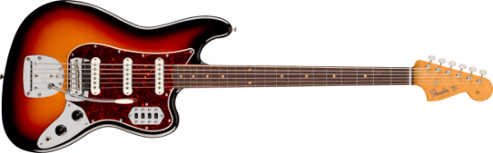 Fender Vintera III Early '60s Bass VI, Rosewood Fingerboard, 3-Color Sunburst