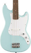Squier Sonic Bronco Bass, Laurel Fingerboard, White Pickguard, Daphne Blue