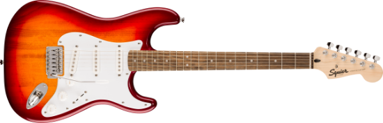 Squier Sonic Stratocaster, Laurel Fingerboard, White Pickguard, Sienna Sunburst