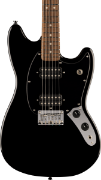 Squier Sonic Mustang HH, Laurel Fingerboard, Black Pickguard, Black