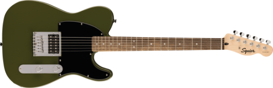 Squier Sonic Esquire H, Laurel Fingerboard, Black Pickguard, Olive