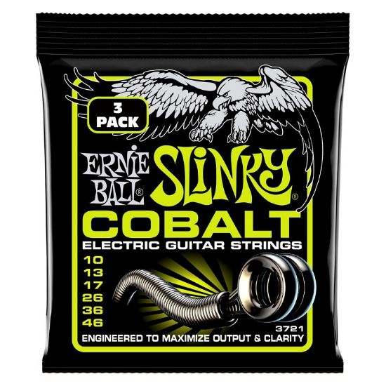 Ernie Ball 3721 - 3-pack Regular Slinky Cobalt