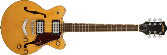 Gretsch G2655 Streamliner Center Block Jr. Double-Cut with V-Stoptail Laurel Fingerboard, Village Amber