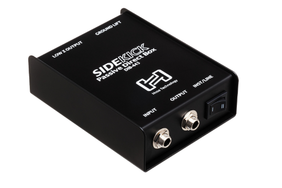 Hosa Sidekick Passive DI Box, 1/4 in TS to XLR3M